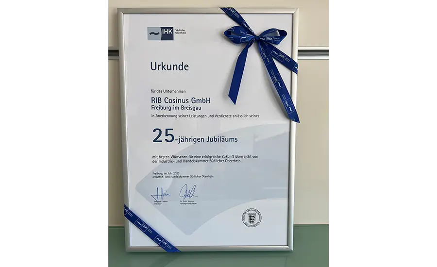 NEWS 25Jahre RIBCosinus 2