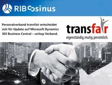 Update Microsoft Dynamics 365 Business Central Gewerkschaft transfair 