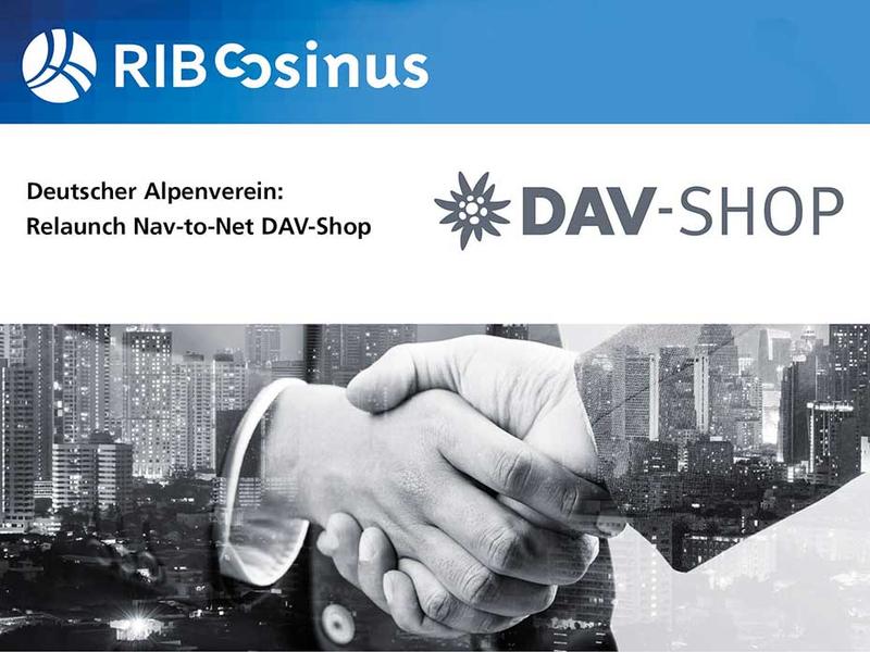 Relaunch Deutscher Alpenverein Nav-to-Net DAV-Shop