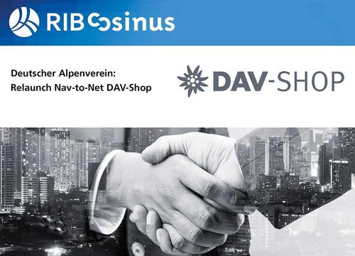 Relaunch Deutscher Alpenverein Nav-to-Net DAV-Shop