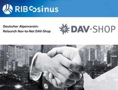 Relaunch Deutscher Alpenverein Nav-to-Net DAV-Shop