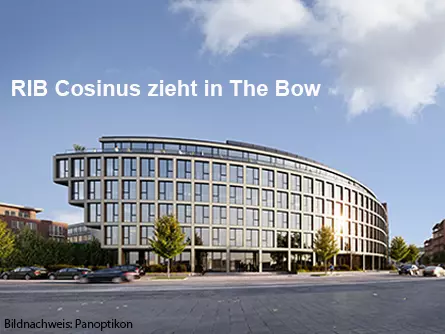 RIB Cosinus zieht in The Bow - Quelle Panoptikum