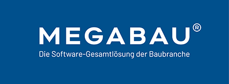 Logo Megabau Zusatz RGB invers